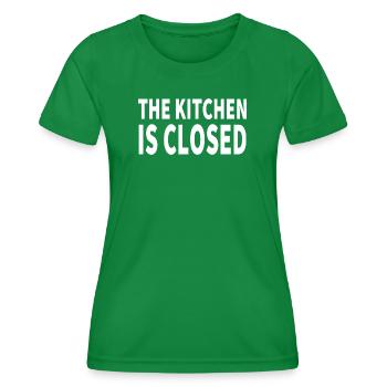 Gâteau - T-shirt sport Femme - vert - Devant - AI Model Female 172 dark (172cm)