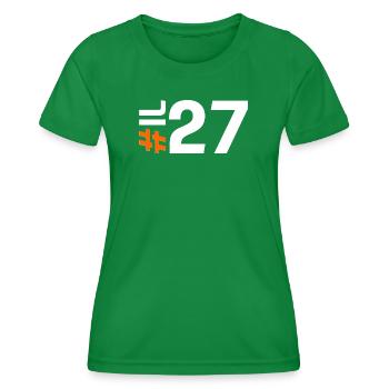 IL27-KARTON - Frauen Funktions-T-Shirt - Kelly Green - Vorne - AI Model Female 172 dark (172cm)