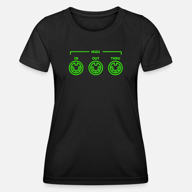 general midi - Women's Functional T-Shirt - black