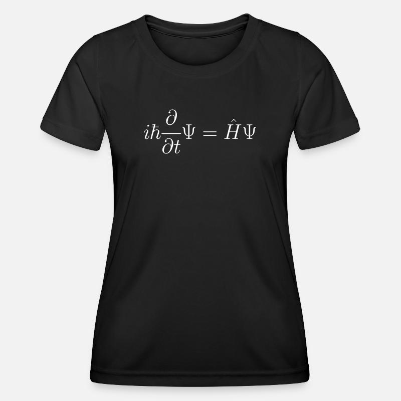 Schrödinger's Cat - Women's Functional T-Shirt - black