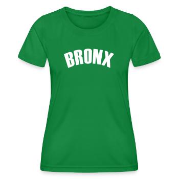 bronx shirt - Frauen Funktions-T-Shirt - Kelly Green - Vorne - AI Model Female 172 dark (172cm)