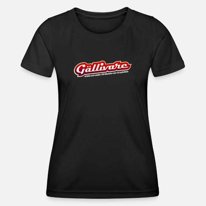 GALLIVARE - Women's Functional T-Shirt - black