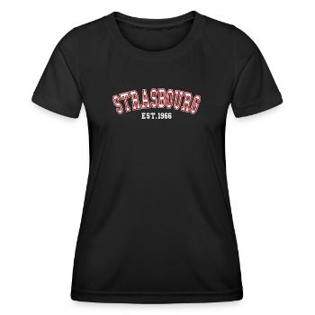 Strasbourg Est. 1966 - Women's Functional T-Shirt - black - Front - AI Model Female 172 light (172cm)