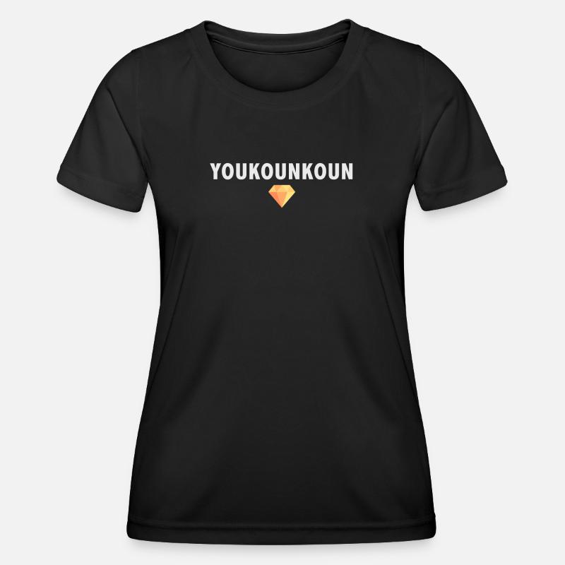 The Yakunkoun - Women's Functional T-Shirt - black