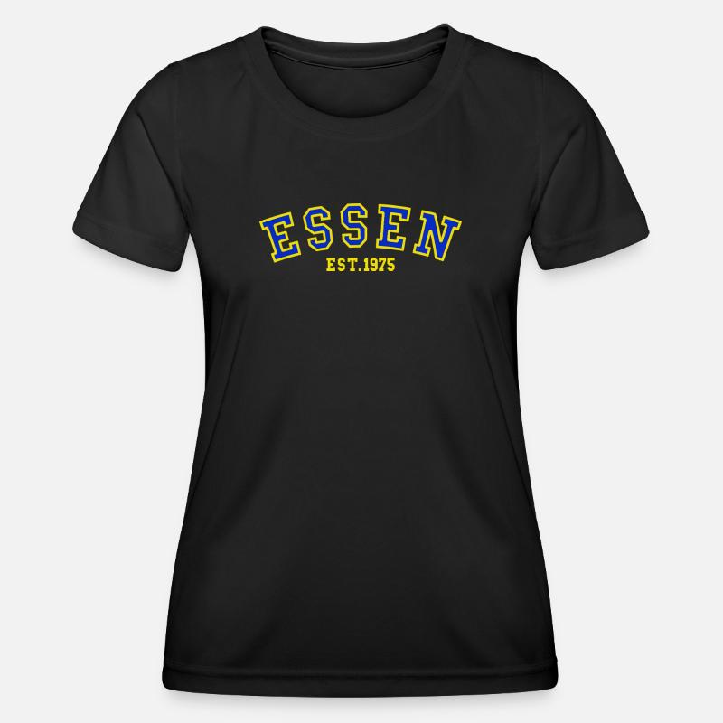 Essen Est. 1975 - Women's Functional T-Shirt - black