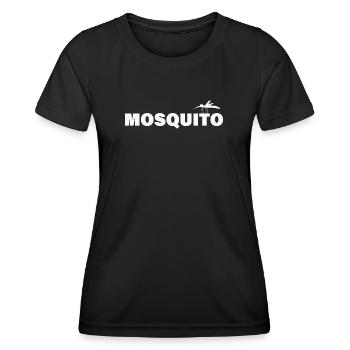 MOUSTIQUE - T-shirt sport Femme - noir - Devant - AI Model Female 172 light (172cm)