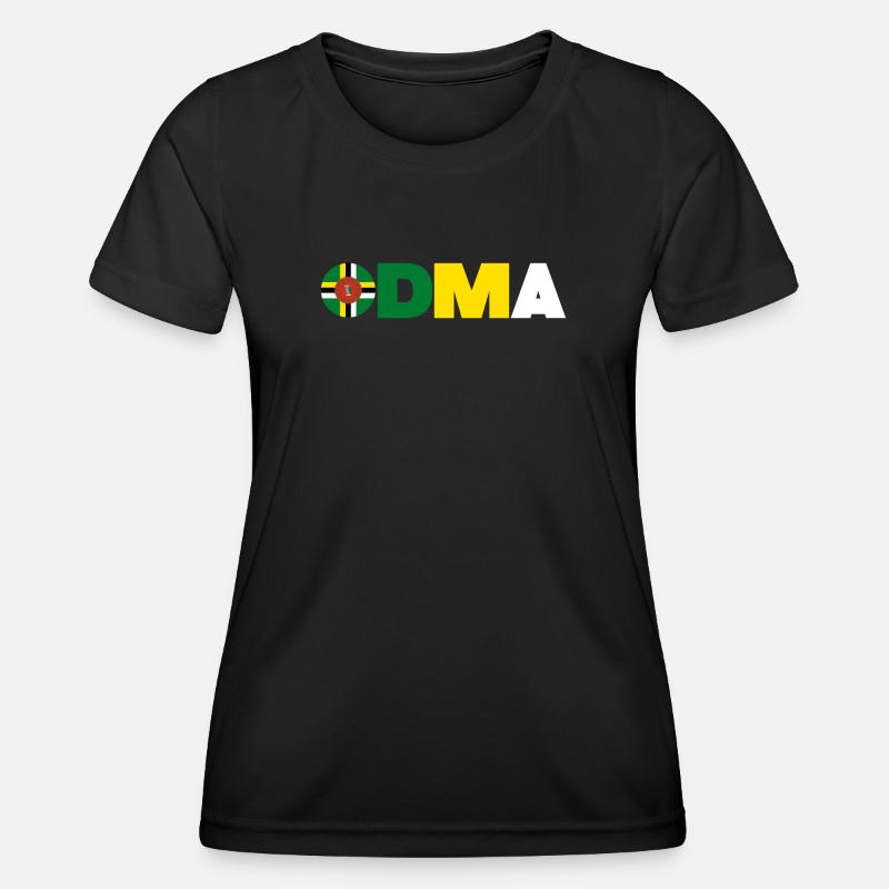 Dominica - Women's Functional T-Shirt - black