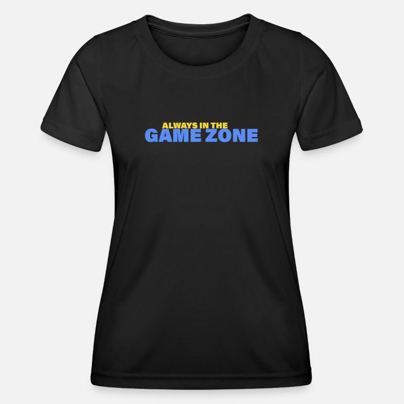 GAME ZONE - Women's Functional T-Shirt - black