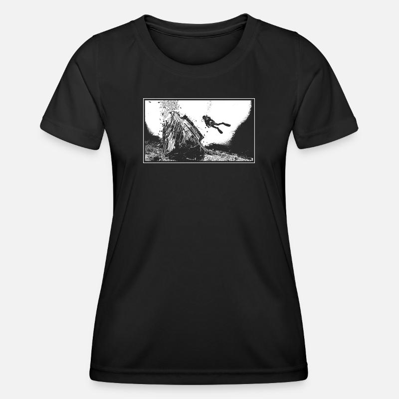 The wreck - Women's Functional T-Shirt - black