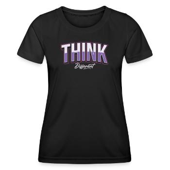 Think Different - Women's Functional T-Shirt - black - Front - AI Model Female 172 light (172cm)