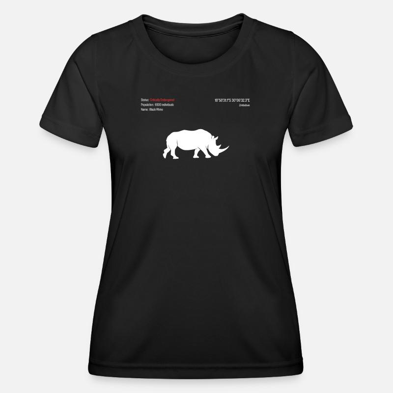 Rhino - Women's Functional T-Shirt - black
