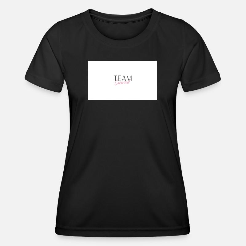 Team Conrad - Women's Functional T-Shirt - black