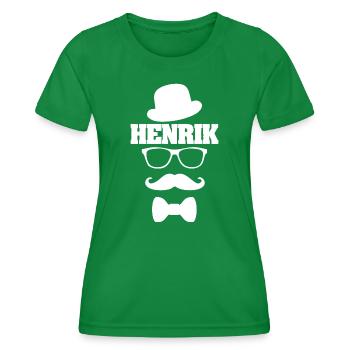 Henrik - Frauen Funktions-T-Shirt - Kelly Green - Vorne - AI Model Female 172 dark (172cm)