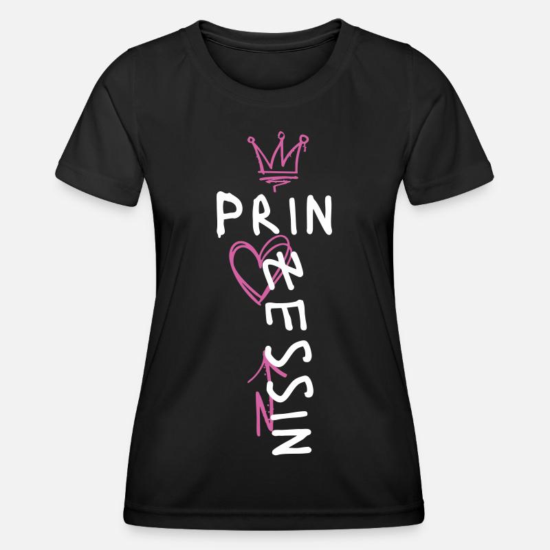 Princess Street Style Design - Women's Functional T-Shirt - black