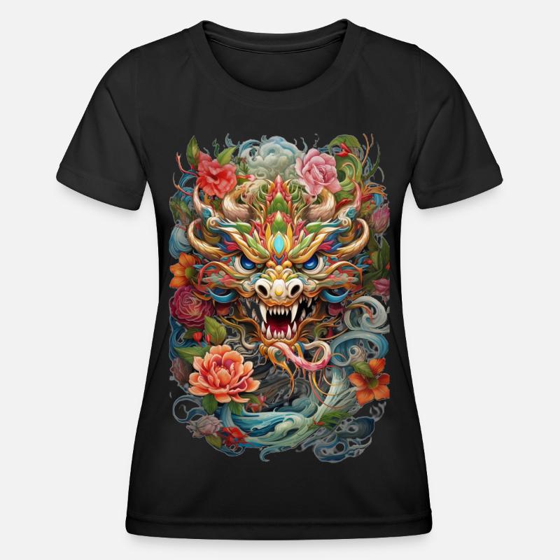 Dragon - Women's Functional T-Shirt - black