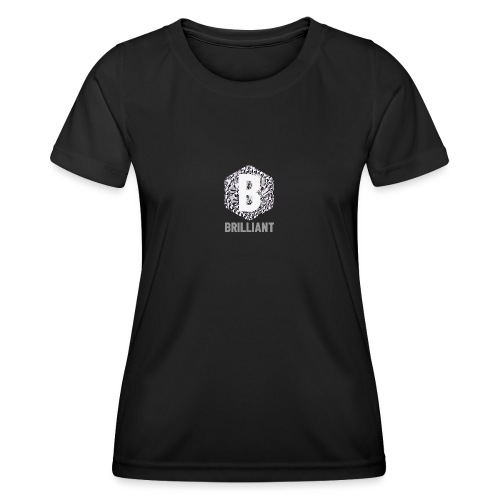 B brilliant grey - Functioneel T-shirt voor vrouwen