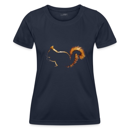 Eichhörnchen - Frauen Funktions-T-Shirt