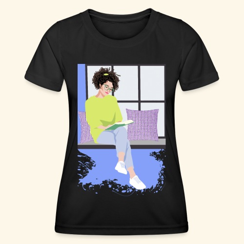 Amante de los libros - Camiseta funcional para mujeres