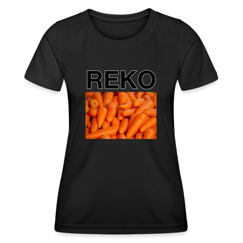 REKOpaita porkkanat - Naisten tekninen t-paita