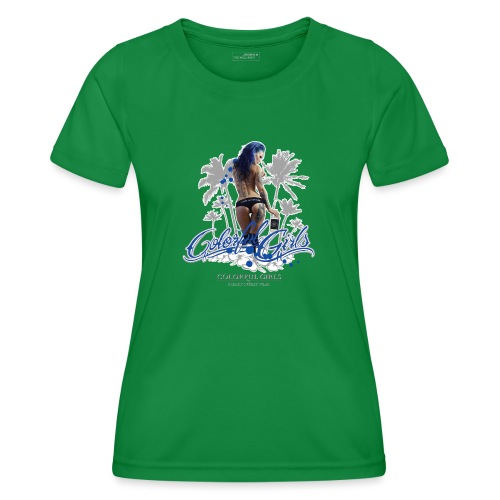 Carina Colorful 2 - Frauen Funktions-T-Shirt