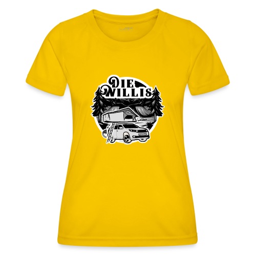 DieWillis - Frauen Funktions-T-Shirt