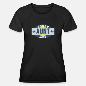 World's Best Aunt - Functional T-shirt for women