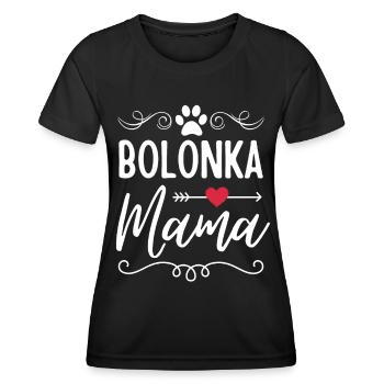 Bolonka mama Bolonka Liebhaber - Frauen Funktions-T-Shirt - Schwarz - Vorne - AI Model Female 172 light (172cm)