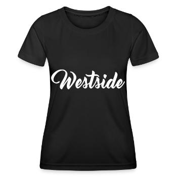 Westside Westen West - Women's Functional T-Shirt - black - Front - AI Model Female 172 light (172cm)