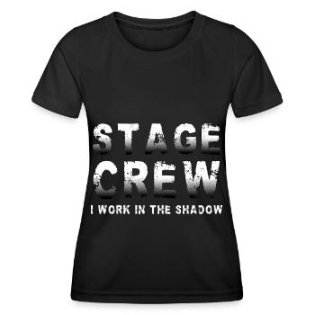 Schauspielerin Theaterfan Regie Broadway - Frauen Funktions-T-Shirt - Schwarz - Vorne - AI Model Female 172 light (172cm)