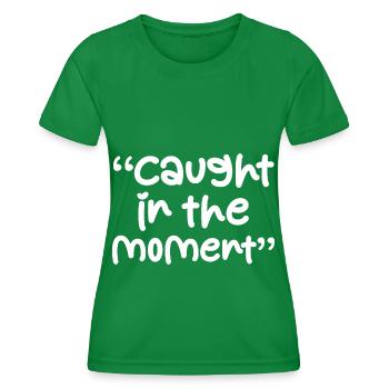 Paroles Mélomanes Auteurs-compositeurs Festival de musique - T-shirt sport Femme - vert - Devant - AI Model Female 172 dark (172cm)