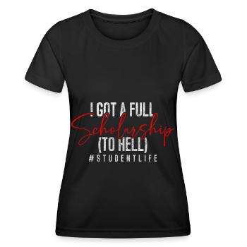Studium Beruf Medizin - Frauen Funktions-T-Shirt - Schwarz - Vorne - AI Model Female 172 light (172cm)
