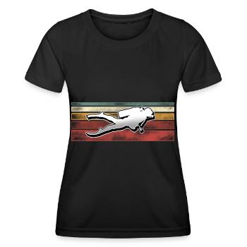 Taucher Tauchen - Frauen Funktions-T-Shirt - Schwarz - Vorne - AI Model Female 172 light (172cm)
