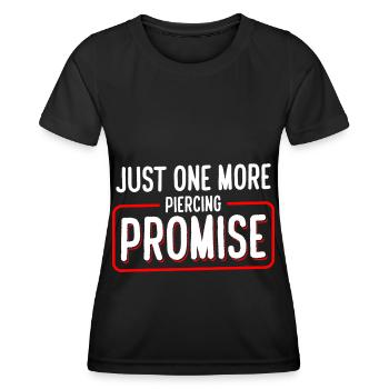 Piercing Schmuck Studio - Frauen Funktions-T-Shirt - Schwarz - Vorne - AI Model Female 172 light (172cm)