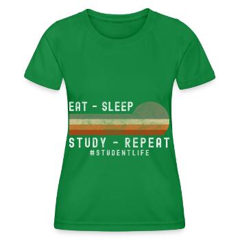 Campus d’études sur le mode de vie - T-shirt sport Femme - vert - Devant - AI Model Female 172 dark (172cm)