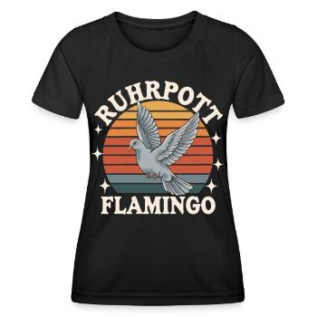 Rhénanie-du-Nord-Westphalie Rhénanie-du-Nord-Westphalie Rhénanie-du-Nord-Westphalie Allemagne Ruhrpott - T-shirt sport Femme - noir - Devant - AI Model Female 172 light (172cm)
