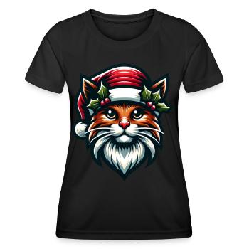 Gueule de bois - T-shirt sport Femme - noir - Devant - AI Model Female 172 light (172cm)