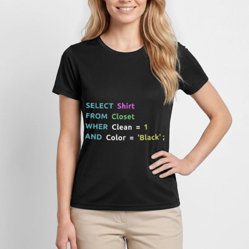 Nerd Computer Computerarbeit Coder Geschenkidee Frauen Funktions-T-Shirt