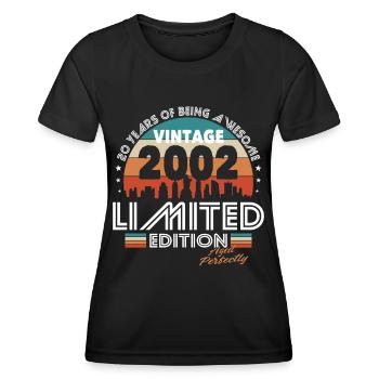 30th birthday vintage 1992 Aged Perfectly - Women's Functional T-Shirt - black - Front - AI Model Female 172 light (172cm)