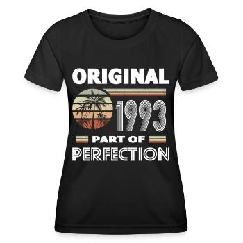 30th birthday Original 1993 Part of Perfection - Women's Functional T-Shirt - black - Front - AI Model Female 172 light (172cm)