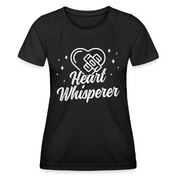 Cardiac Surgeon Heart Whisperer Cardiac Surgery Surgeon - Women's Functional T-Shirt - black - Front - AI Model Female 172 light (172cm)
