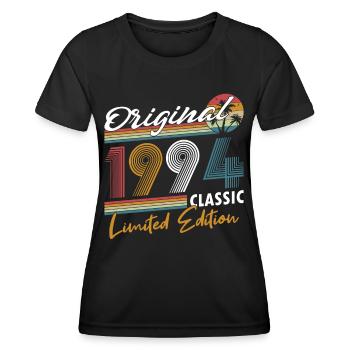 30th Birthday Born 1994 Original 1994 - Women's Functional T-Shirt - black - Front - AI Model Female 172 light (172cm)