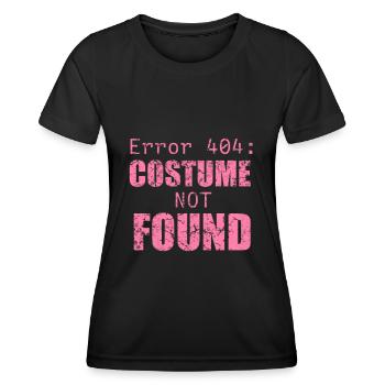 Costumes d'Halloween Citrouille Creepy Custom - T-shirt sport Femme - noir - Devant - AI Model Female 172 light (172cm)