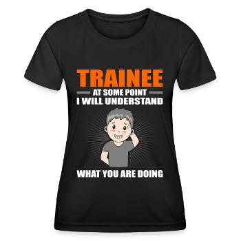Trainee Poison - Women's Functional T-Shirt - black - Front - AI Model Female 172 light (172cm)