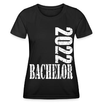 Bachelor's degree 2022 simply Uni 22 - Women's Functional T-Shirt - black - Front - AI Model Female 172 light (172cm)