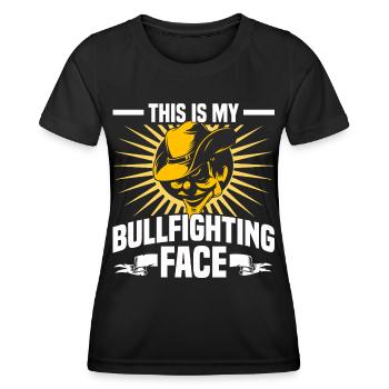 Rodeo - Frauen Funktions-T-Shirt - Schwarz - Vorne - AI Model Female 172 light (172cm)