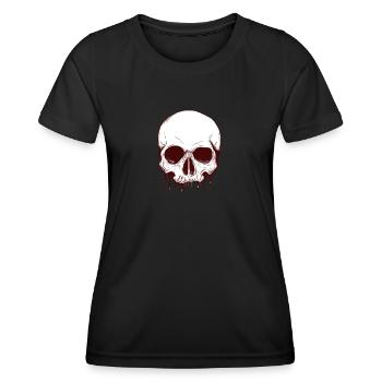 Skull - Women's Functional T-Shirt - black - Front - AI Model Female 172 light (172cm)
