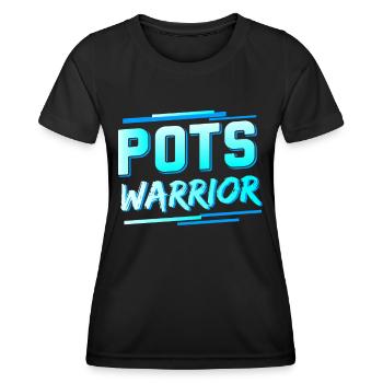 POTS Patient POTS Warrior - Women's Functional T-Shirt - black - Front - AI Model Female 172 light (172cm)