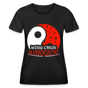 Wing Chun Warrior Trainer Martial Arts Martial Arts - Women's Functional T-Shirt - black - Front - AI Model Female 172 light (172cm)