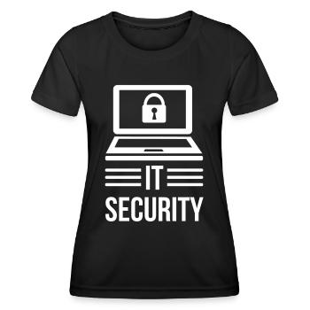 It Security Hacking Hacker Cybersecurity Hack - Women's Functional T-Shirt - black - Front - AI Model Female 172 light (172cm)