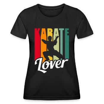 Karate Lovers Fighter Martial Arts Martial Arts - Women's Functional T-Shirt - black - Front - AI Model Female 172 light (172cm)